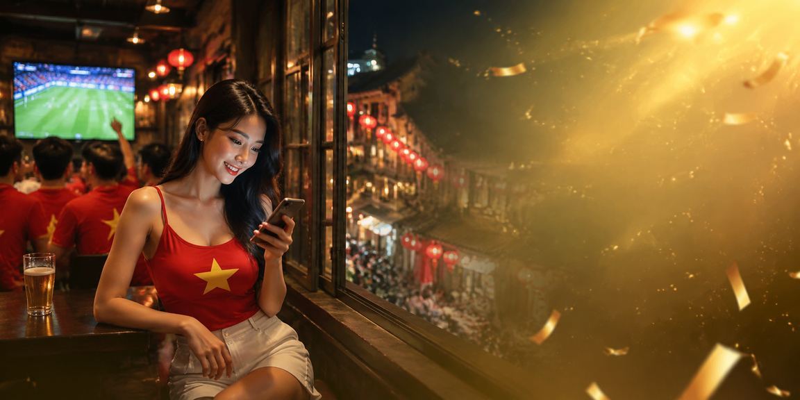 Người dùng Hà Nội truy cập ứng dụng casino trong không khí lễ hội đèn lồng